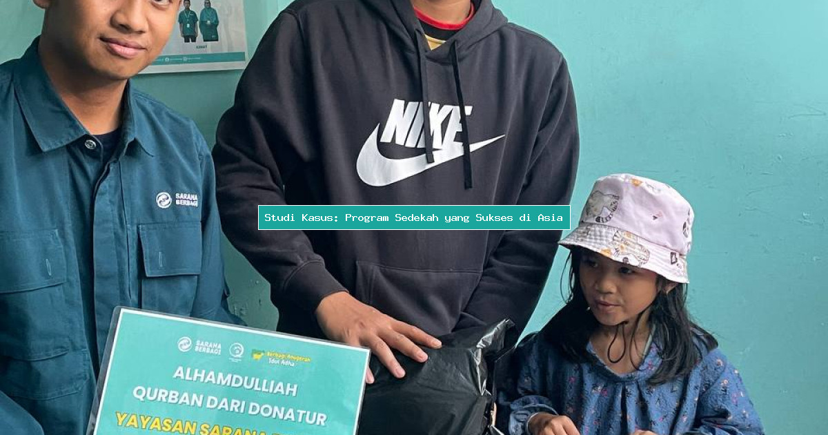 Studi Kasus: Program Sedekah yang Sukses di Asia
